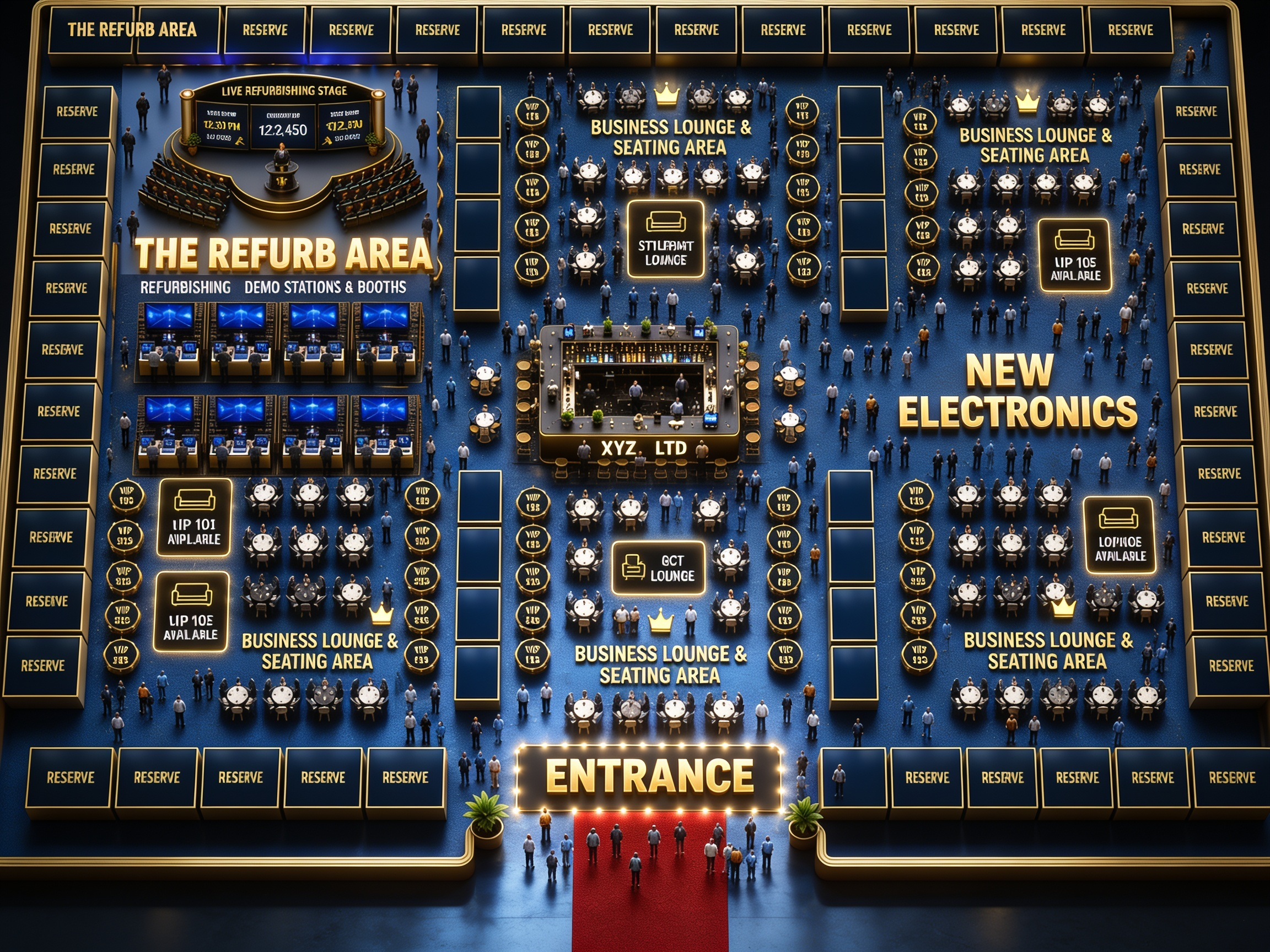Reconnect Amsterdam 2027 Floor Plan